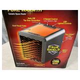 New Handy Heater Pure Warmth Ceramic Space Heater with LED Lights