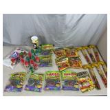 Assorted Candy, Haribo Gummies, Baby Bottle Pops, Blow Pops, Tootsie Rolls