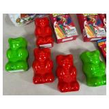 Assorted Candy, Haribo Gummies, Fruit Loops Cereal Straws, Blow Pops, Etc.