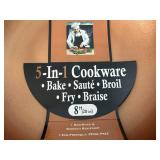 New 8 inch Ceramic Copper Coated Frying Pan