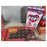 Assorted Candy, Dots, Chocolate Cherries, Tootsie Pops, Fruit Chews, and More