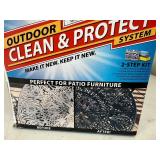 New Clean and Protect Cleaning Kit for Outdoor Patio Furniture and Garage Doors