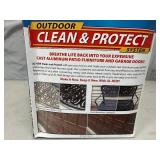 New Clean and Protect Cleaning Kit for Outdoor Patio Furniture and Garage Doors