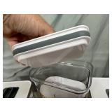 4 New Airtight Food Storage Containers