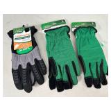 New Dewalt and Scotts Brand Work Gloves / Gardening Gloves