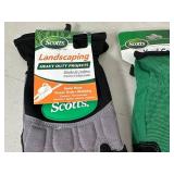 New Dewalt and Scotts Brand Work Gloves / Gardening Gloves