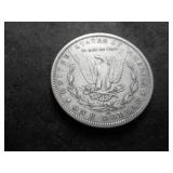 1886 O Morgan Silver Dollar