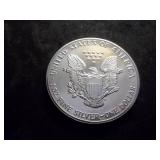 1989 Silver Eagle One Oz. Fine MS+++++++/++