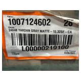 MSI Lot of 28 Cases of- Yardan Gray 24 in. x 48 in. Matte Porcelain Sandstone Look Floor and Wall Tile (15.32 sq. ft./Case)