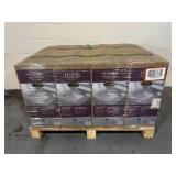 HOME DECORATORS COLLECTION Lot of 4- 31 in. W x 22 in. D Quartz Vanity Top in Cerous Gray with White Ceramic Rectangular Single Sink