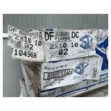 Bundle of 2 in. x 10 in. x 10 ft. #2 Premium Grade Fir Dimensional Lumber (40 Pieces)