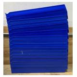 Blue Storage Bins lot of 29