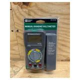 Commercial Electric Manual-Ranging Digital Multi-Meter