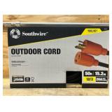 SouthWire Outdoor Cord 50ft 12/3