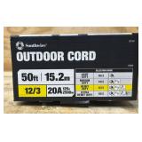 SouthWire Outdoor Cord 50ft 12/3