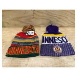 Minnesota Winter Hats (lot of 2)
