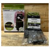 CUISINART BBQ Apron & Towel Set, Grill Gloves