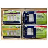 Leviton lot of 4 packs