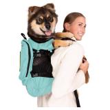 K9 Sport Sack Plus 2 - Large, Summer Mint - Ideal for Dogs 20-22  Long - Adjustable, Backpack-Style Carrier with Multi-Functional Storage Pack, Thick Shoulder Straps & Padded Back Panel