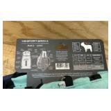 K9 Sport Sack Plus 2 - Large, Summer Mint - Ideal for Dogs 20-22  Long - Adjustable, Backpack-Style Carrier with Multi-Functional Storage Pack, Thick Shoulder Straps & Padded Back Panel