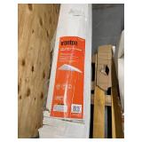 Ironton - Lot of 2 - Outdoor Canopy Tent 20ft. X 10ft. Commercial Strength Steel Frame Baked-on Powder-Coat Ripstop Cover White