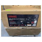 Ultra-Tow 4ft. x 8ft. Steel Folding Utility Trailer Kit, 1170-Lb. Load Capacity