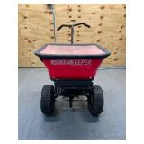 100 lbs. Capacity Grounds Keeper All-Seasons Walk Behind Broadcast Spreader for Feed, Seed, Fertilizer and Rock Salt