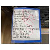 Boulder - Large Bin of - Instanet Badminton Height-Adjustable Portable Net, 17 FT, Black/Yellow (Bin Not Included)