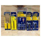 Various IRWIN Drill attachments (lot of 5)