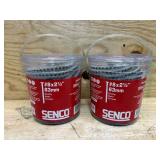 Senco DuraSpin No. 8 Sizes X 2-1/2 in. L Square Square Head Deck Screws 800 pk (lot of 2)