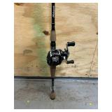 Shakespeare Agility Low Profile Baitcast Reel and Fishing Rod Combo