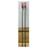 Milwaukee SDS MAX 4-Cutter Solid Carbide lot of 2