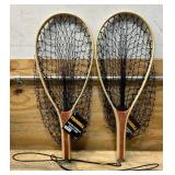 Frabill Wood Handle Trout Net lot of 2