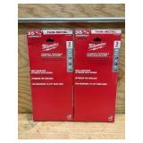 Milwaukee 35.4 in. L X 0.5 in. W Bi-Metal Compact Band Saw Blade 18 TPI Wavy teeth 3 pk (lot of 2)