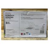 Hampton Bay Exhaust Fan Humidity Sensing White Finish