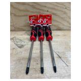Onsite #3 x 150mm (6 in.) screwdriver (lot of 3)