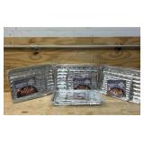 Disposable BBQ Trays, 4 pack, 2 Large + 2 Small lot of 4