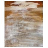 LR - Large Original Abstract Painting by James in Ornate Frame