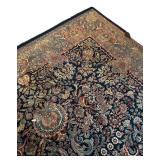 LR - Vintage Persian-Style Area Rug with Floral Pattern