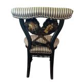 LR - Antique French Prie Dieu Prayer Chair