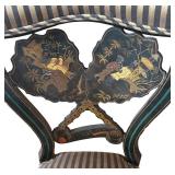 LR - Antique French Prie Dieu Prayer Chair