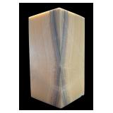 LR - Rectangular Alabaster Table Lamp