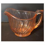LR - Vintage Pink Depression Glass Assortment with Platters, Bowls, Butter Dish and More