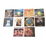 LR - Lot of 10 Vinyl Record Albums including Heart, Paul Young, Bee Gees and More