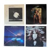 LR - Collection of 8 Classic Rock Record Albums including Robert Plant, Eddie Money, Rod Stewart and More!