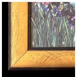 LR - Set of 2 Framed Landscape Art Prints with Gold Frames