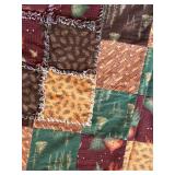 LR - Vintage Handmade Patchwork Quilt