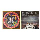 LR - Kiss Vinyl Album Lot Including Rock and Roll Over and Alive