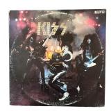 LR - Kiss Vinyl Album Lot Including Rock and Roll Over and Alive