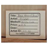 LR - "Best Friend (Brian)" Original Framed Artwork by D. Culver